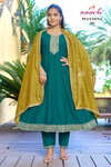 Plus Fena By Aanchi Vichitra Silk Kurti With Bottom Dupatta Wholesalers In Surat